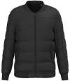NS613 Native Spirit Varsity Collar Padded Jacket Black colour image